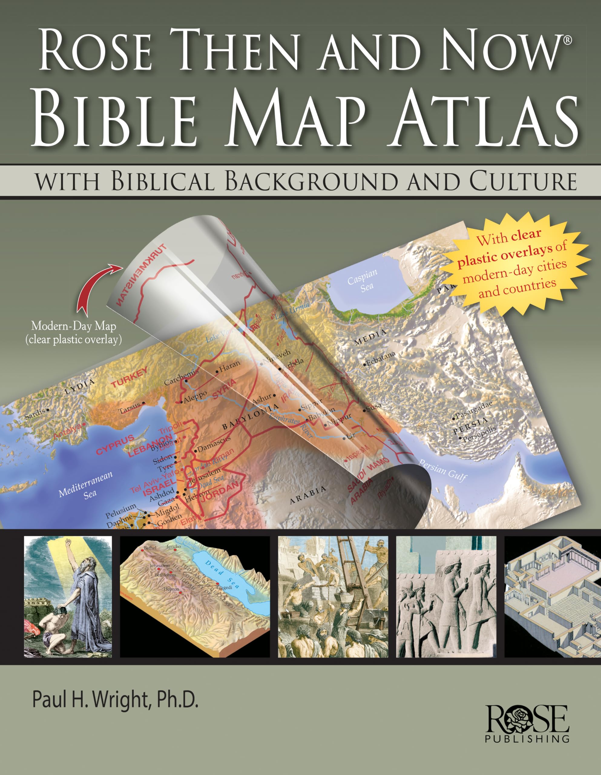 Algopix Similar Product 18 - Rose Then and Now Bible Map Atlas With
