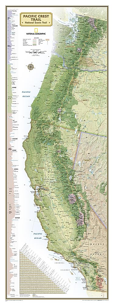 Algopix Similar Product 10 - National Geographic Pacific Crest Trail