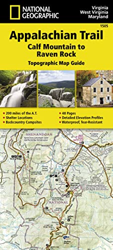 Algopix Similar Product 2 - Appalachian Trail Calf Mountain to