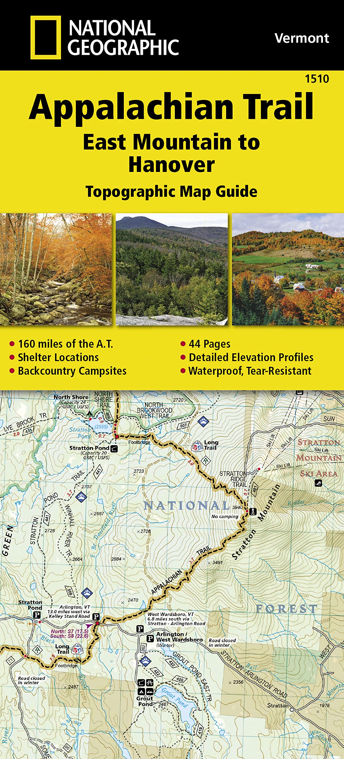 Algopix Similar Product 18 - Appalachian Trail East Mountain to
