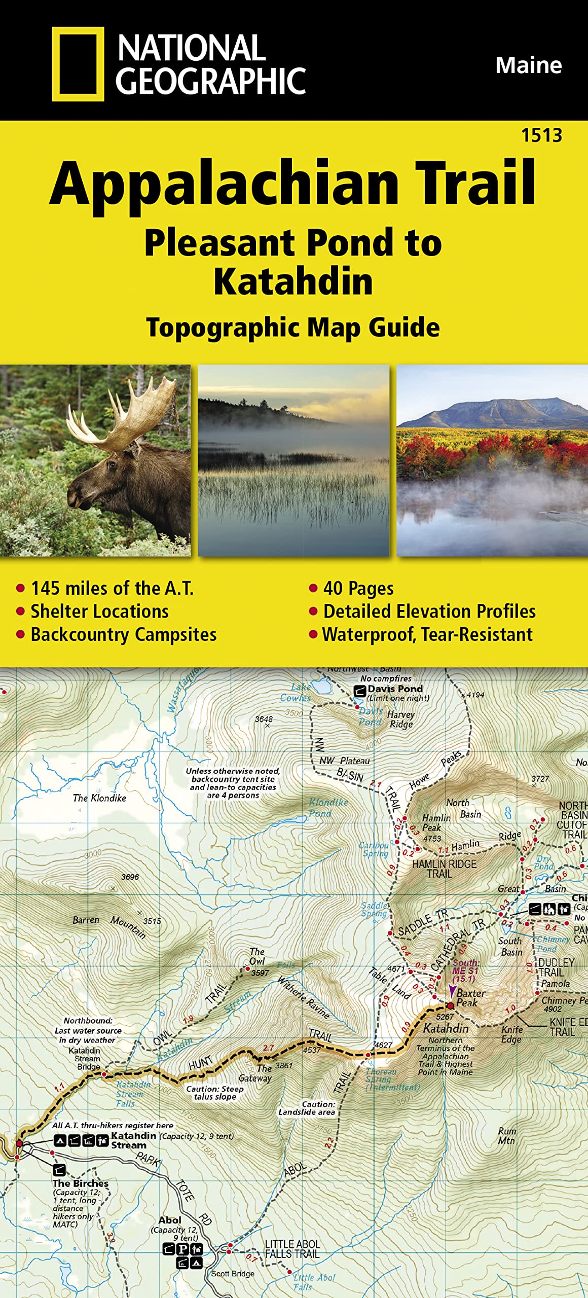 Algopix Similar Product 1 - Appalachian Trail Pleasant Pond to