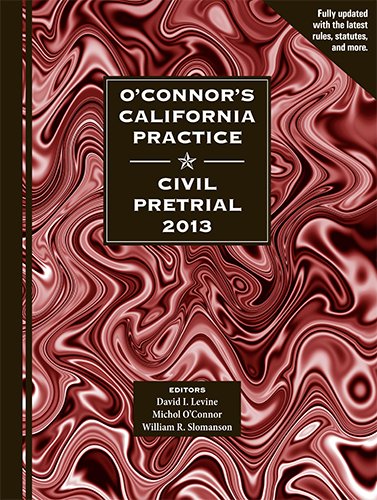 Algopix Similar Product 1 - OConnors California Practice Civil