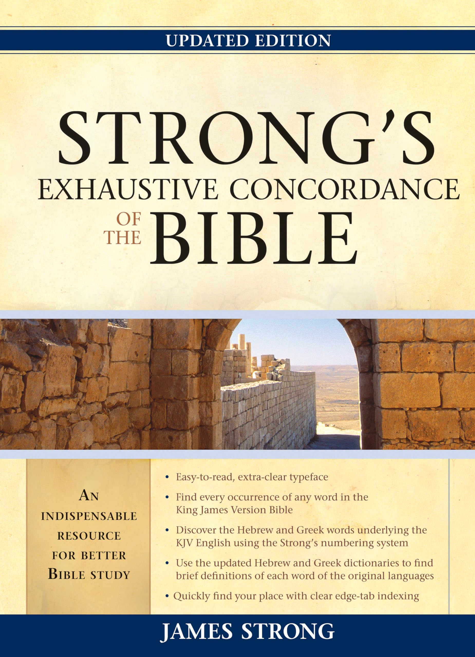 Algopix Similar Product 10 - Strongs Exhaustive Concordance to the