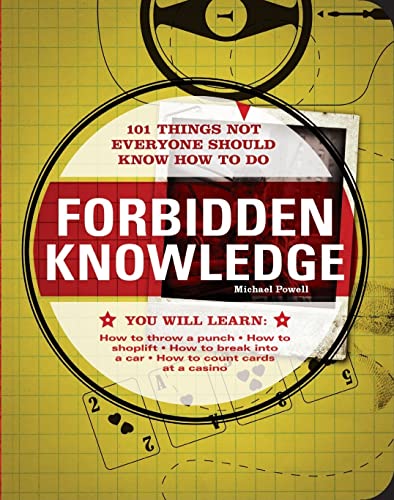 Algopix Similar Product 12 - Forbidden Knowledge 101 Things NOT