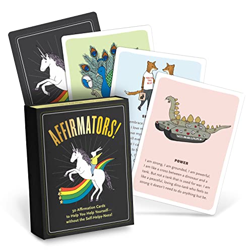 Algopix Similar Product 13 - Affirmators 50 Affirmation Cards Deck