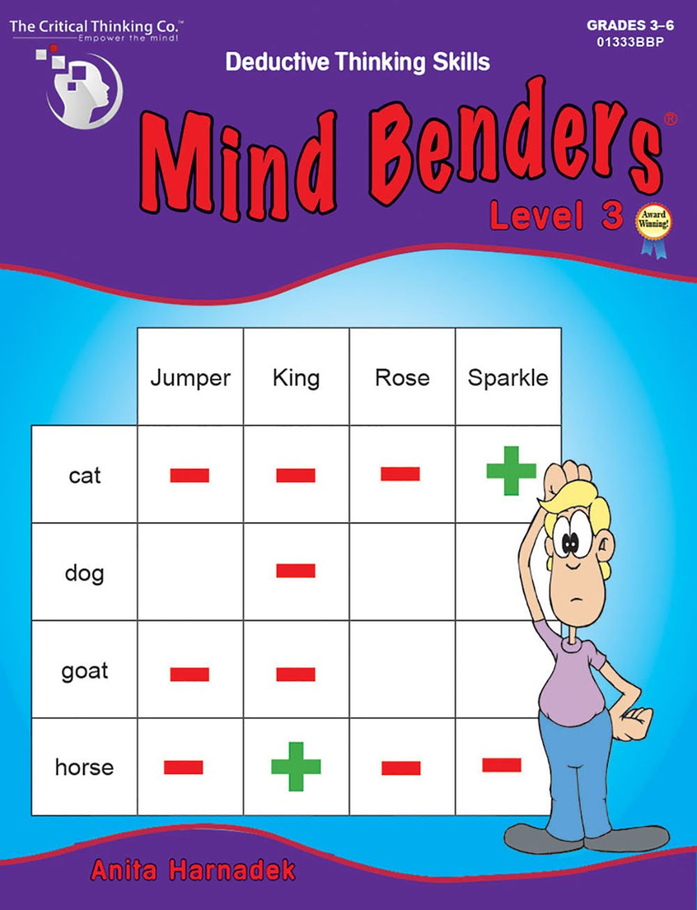 Algopix Similar Product 8 - Mind Benders Level 3 Workbook 