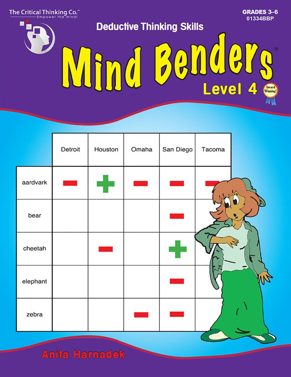Algopix Similar Product 8 - Mind Benders Level 4 Workbook 