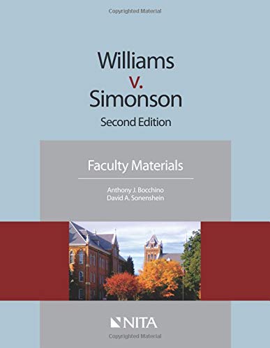Algopix Similar Product 11 - Williams v Simonson Second Edition