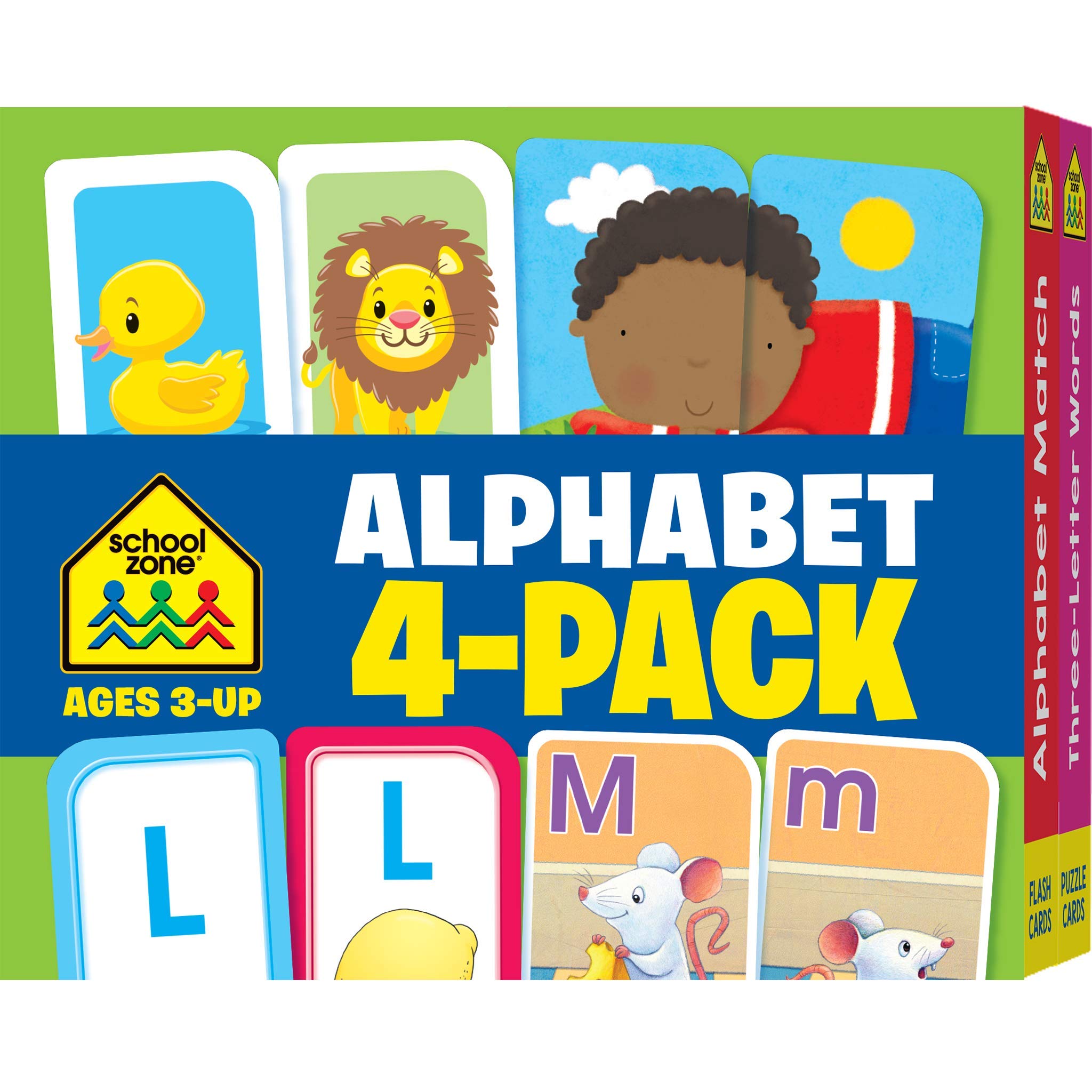 Algopix Similar Product 12 - School Zone  Alphabet 4Pack Flash