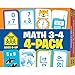 Algopix Similar Product 8 - School Zone  Math 34 4Pack Flash