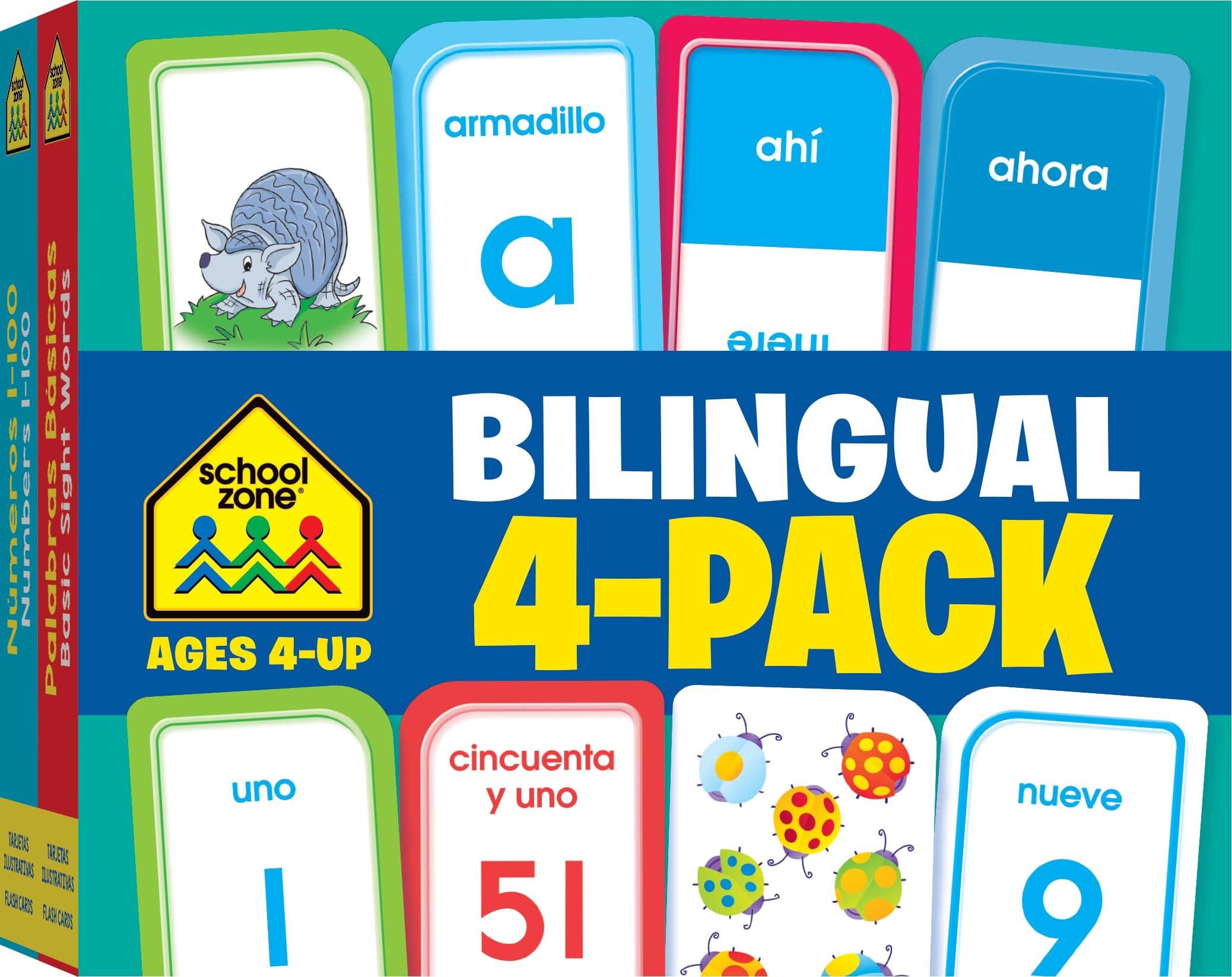 Algopix Similar Product 17 - School Zone Bilingual SpanishEnglish