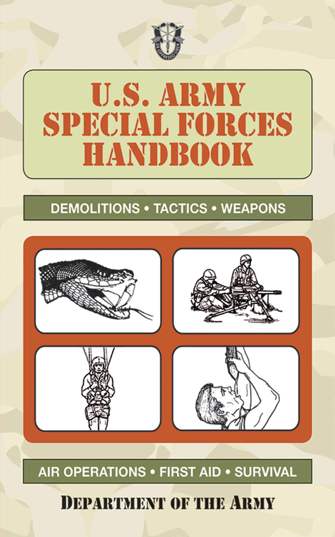 Algopix Similar Product 1 - US Army Special Forces Handbook US