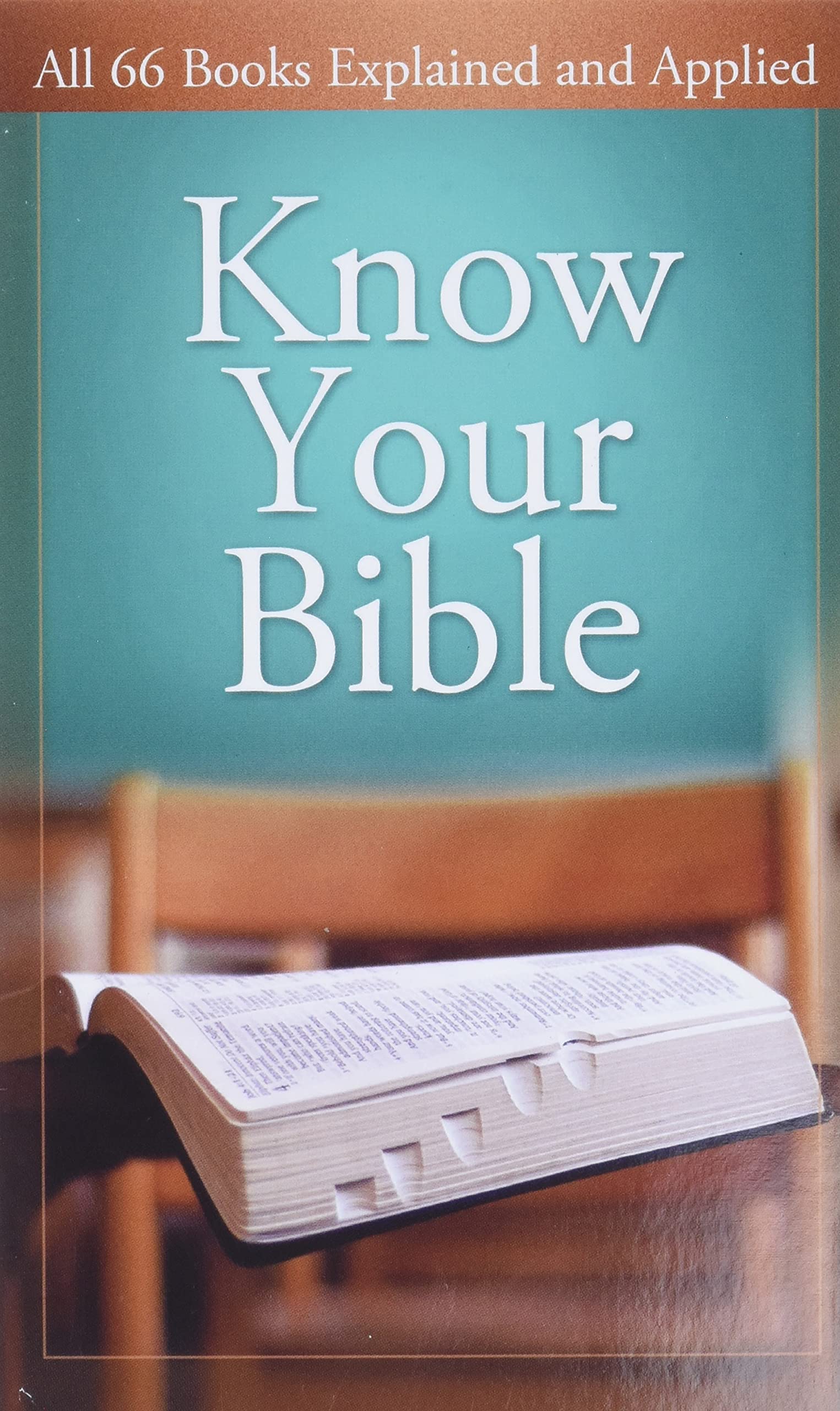 Algopix Similar Product 3 - Know Your Bible: All 66 Books Explained