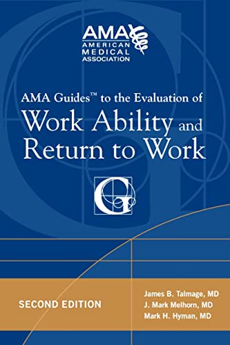 Algopix Similar Product 8 - AMA Guides to the Evaluation of Work