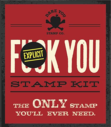 Algopix Similar Product 15 - Fuck You Stamp Kit The Only Stamp