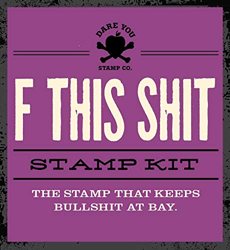 Algopix Similar Product 18 - F This Shit Stamp Kit The Stamp that