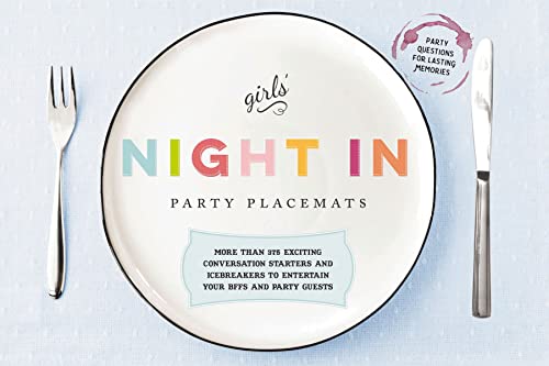 Algopix Similar Product 9 - Girls Night In Party Placemats More