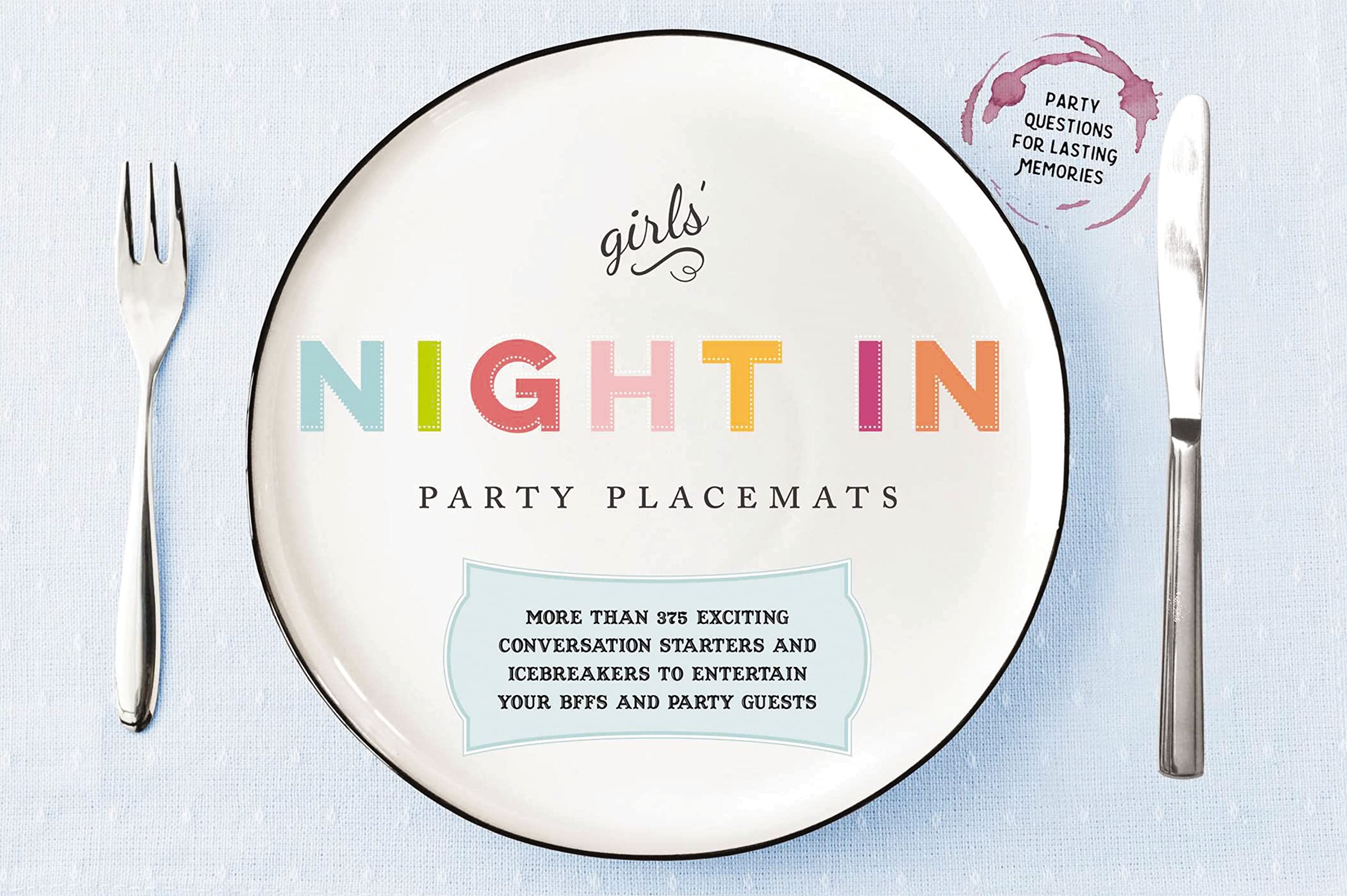 Algopix Similar Product 14 - Girls Night In Party Placemats More