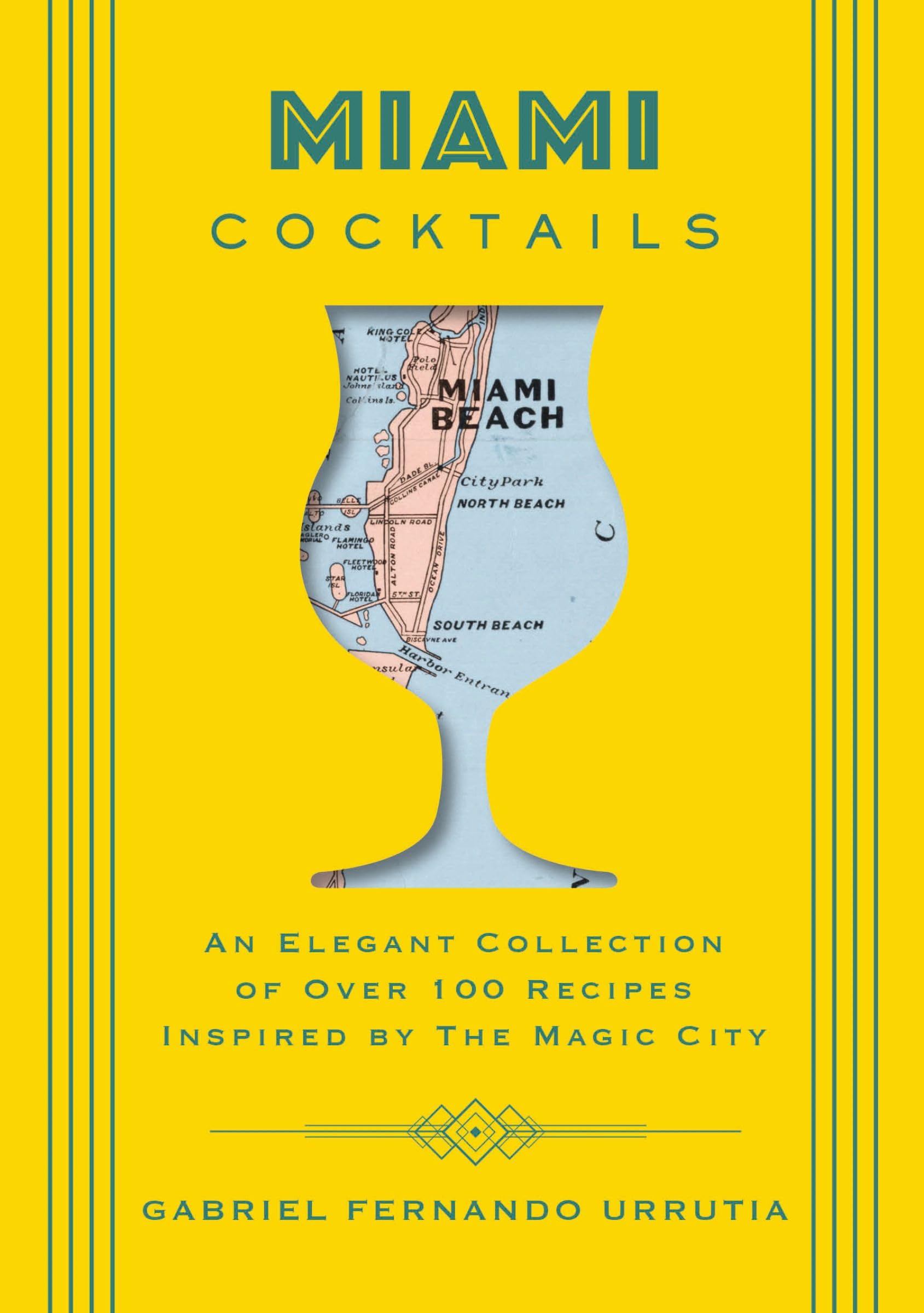 Algopix Similar Product 10 - Miami Cocktails An Elegant Collection
