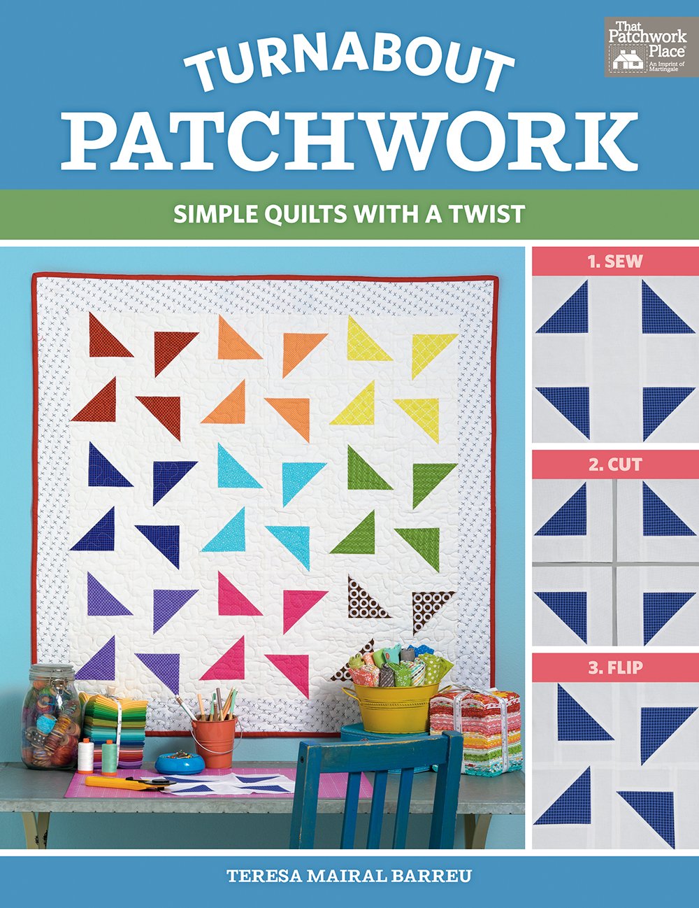 Algopix Similar Product 17 - Turnabout Patchwork Simple Quilts with