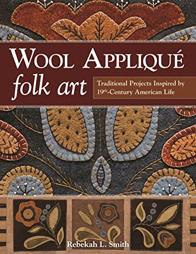 Algopix Similar Product 9 - Wool Appliqu Folk Art Traditional