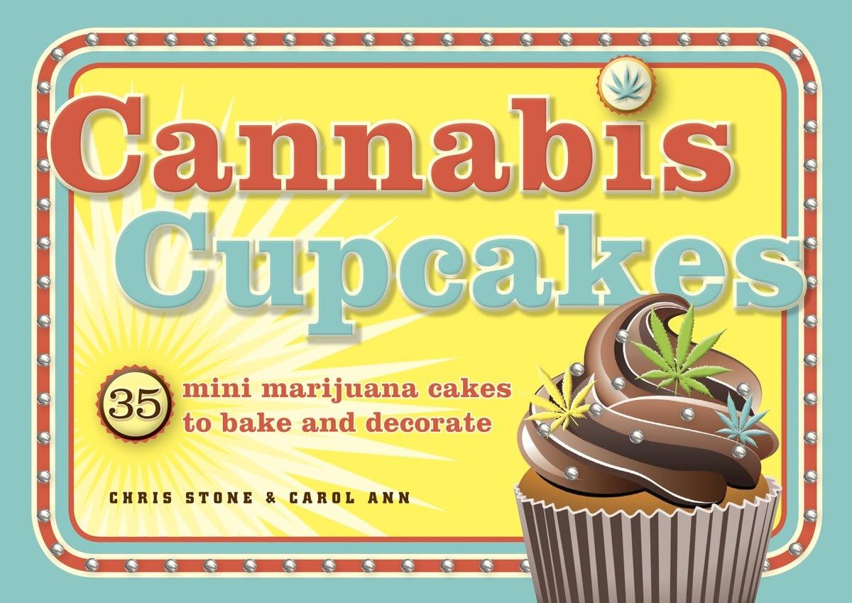 Algopix Similar Product 9 - Cannabis Cupcakes 35 Mini Marijuana