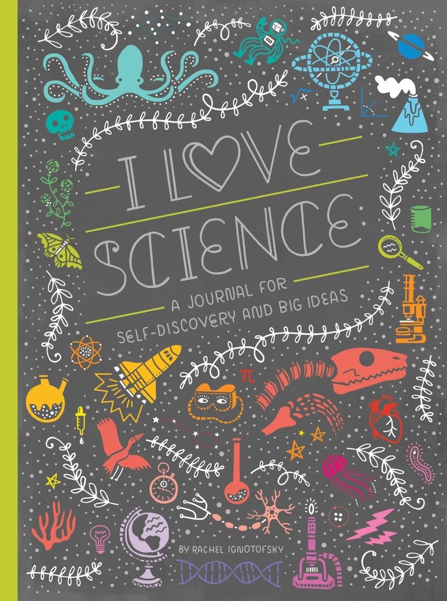Algopix Similar Product 19 - I Love Science A Journal for