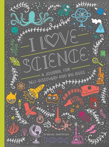 Algopix Similar Product 10 - I Love Science A Journal for