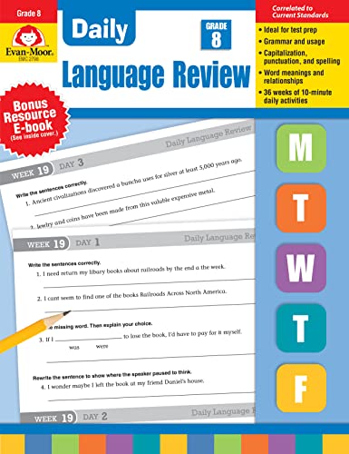 Algopix Similar Product 15 - EvanMoor Daily Language Review Grade