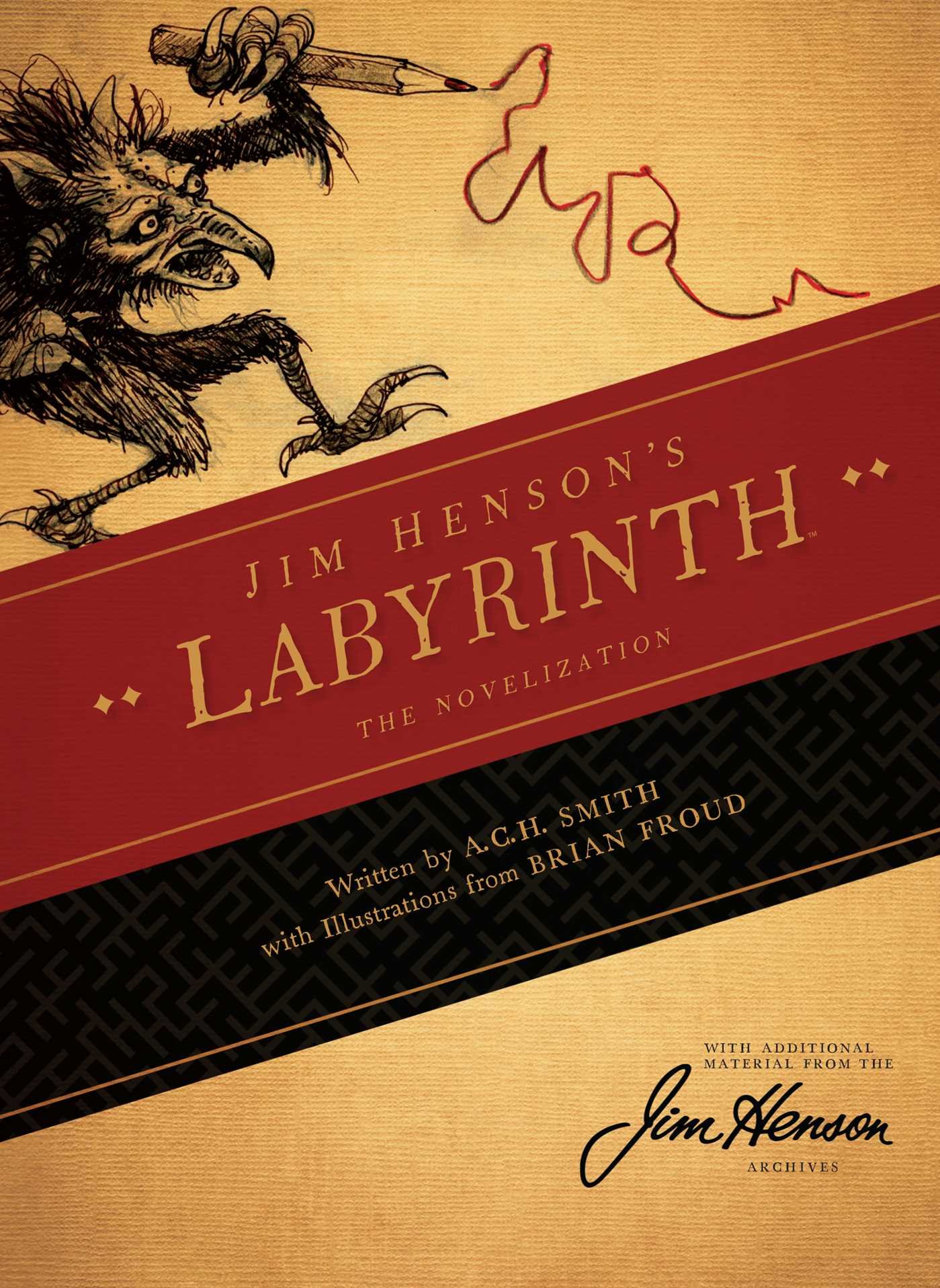 Algopix Similar Product 9 - Jim Henson's Labyrinth: The Novelization
