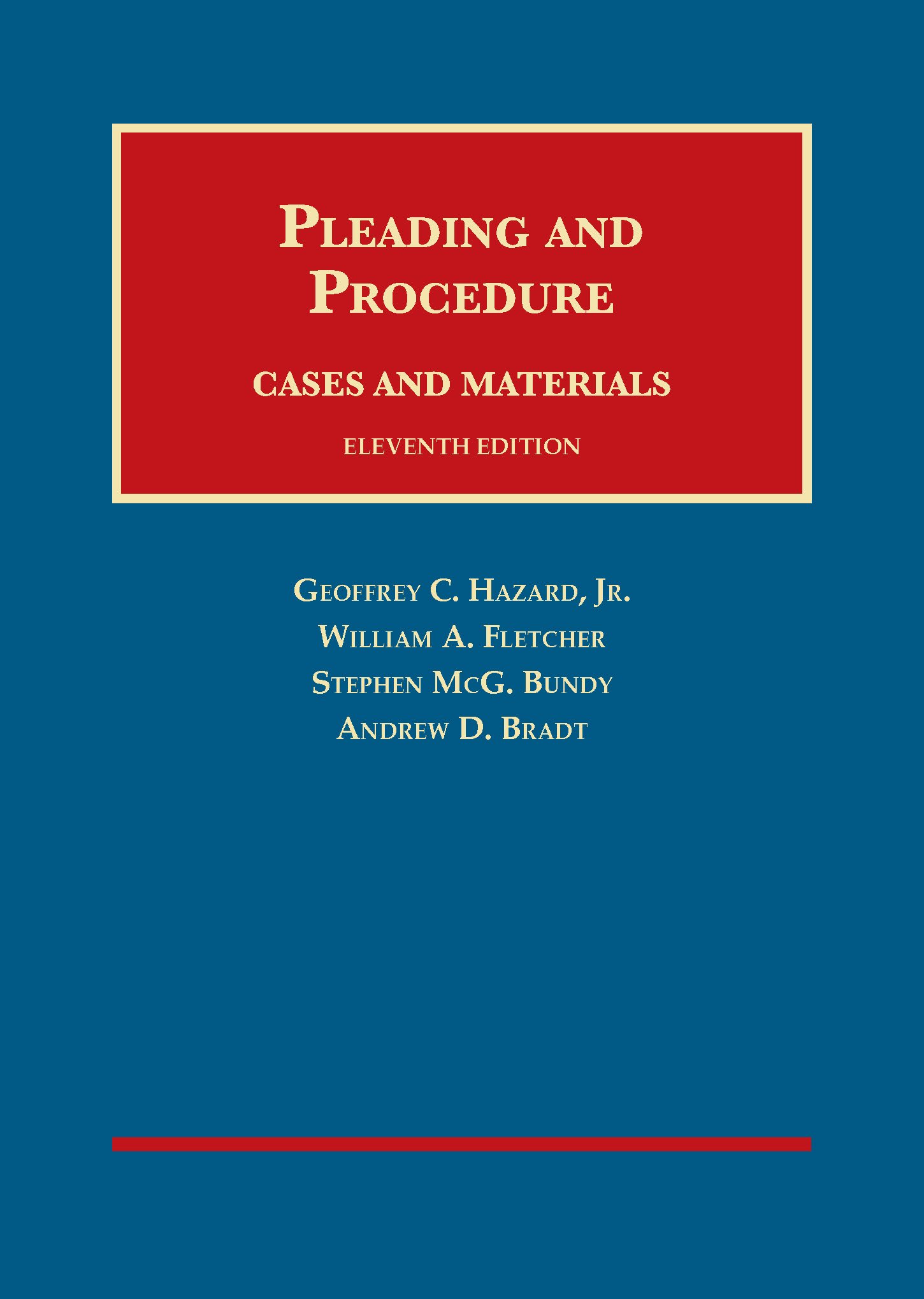 Algopix Similar Product 5 - Cases and Materials on Pleading and