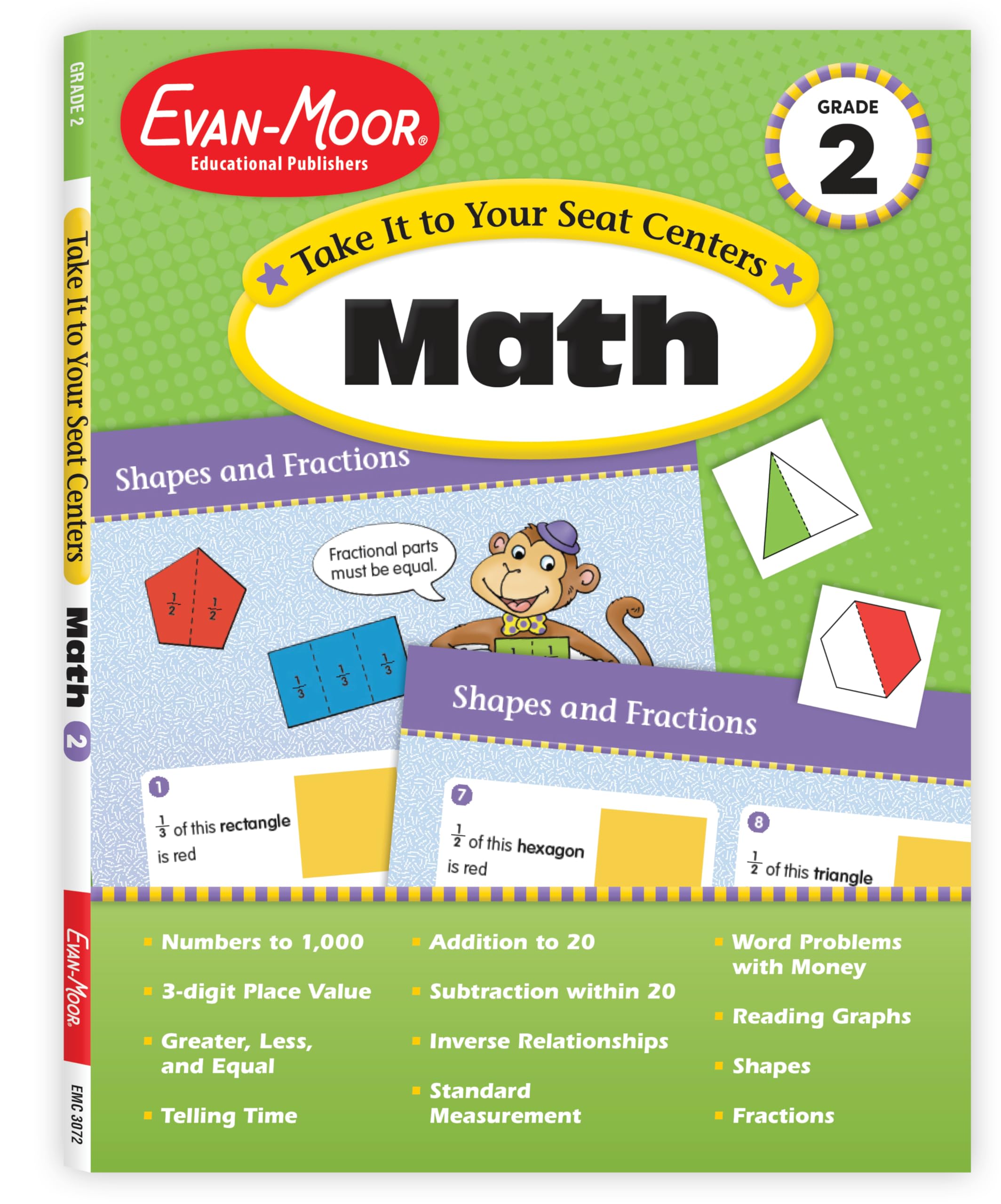 Algopix Similar Product 20 - Take It to Your Seat Math Centers