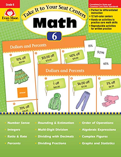 Algopix Similar Product 11 - EvanMoor Common Core Math Centers