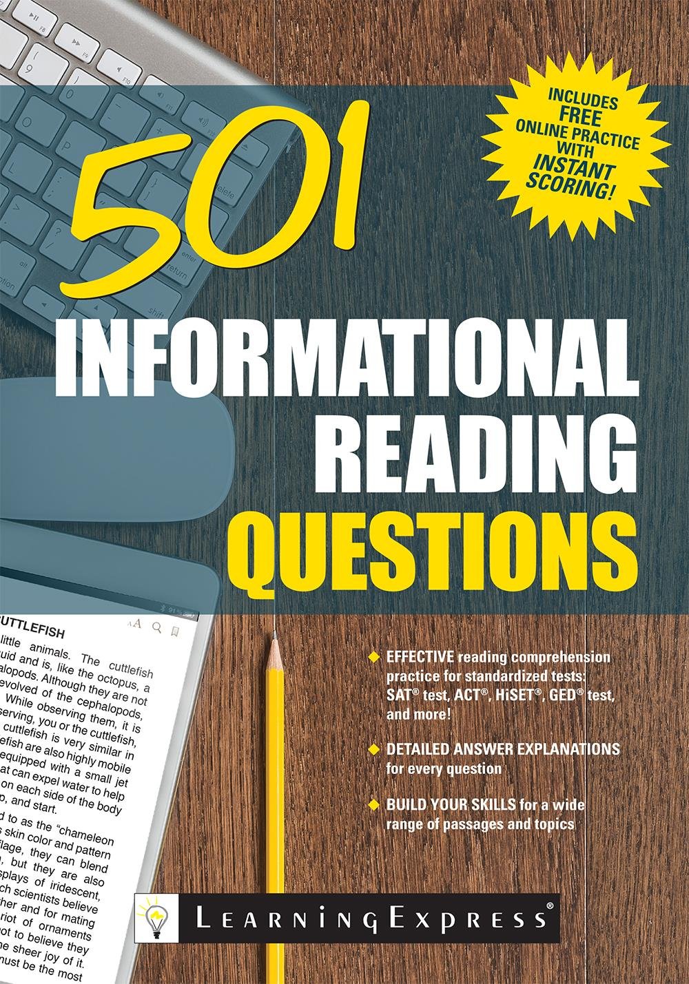 Algopix Similar Product 12 - 501 Informational Reading Questions