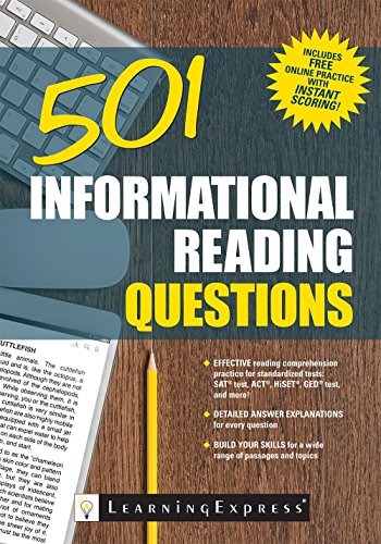 Algopix Similar Product 9 - 501 Informational Reading Questions