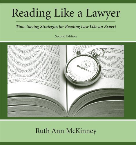 Algopix Similar Product 15 - Reading Like a Lawyer TimeSaving