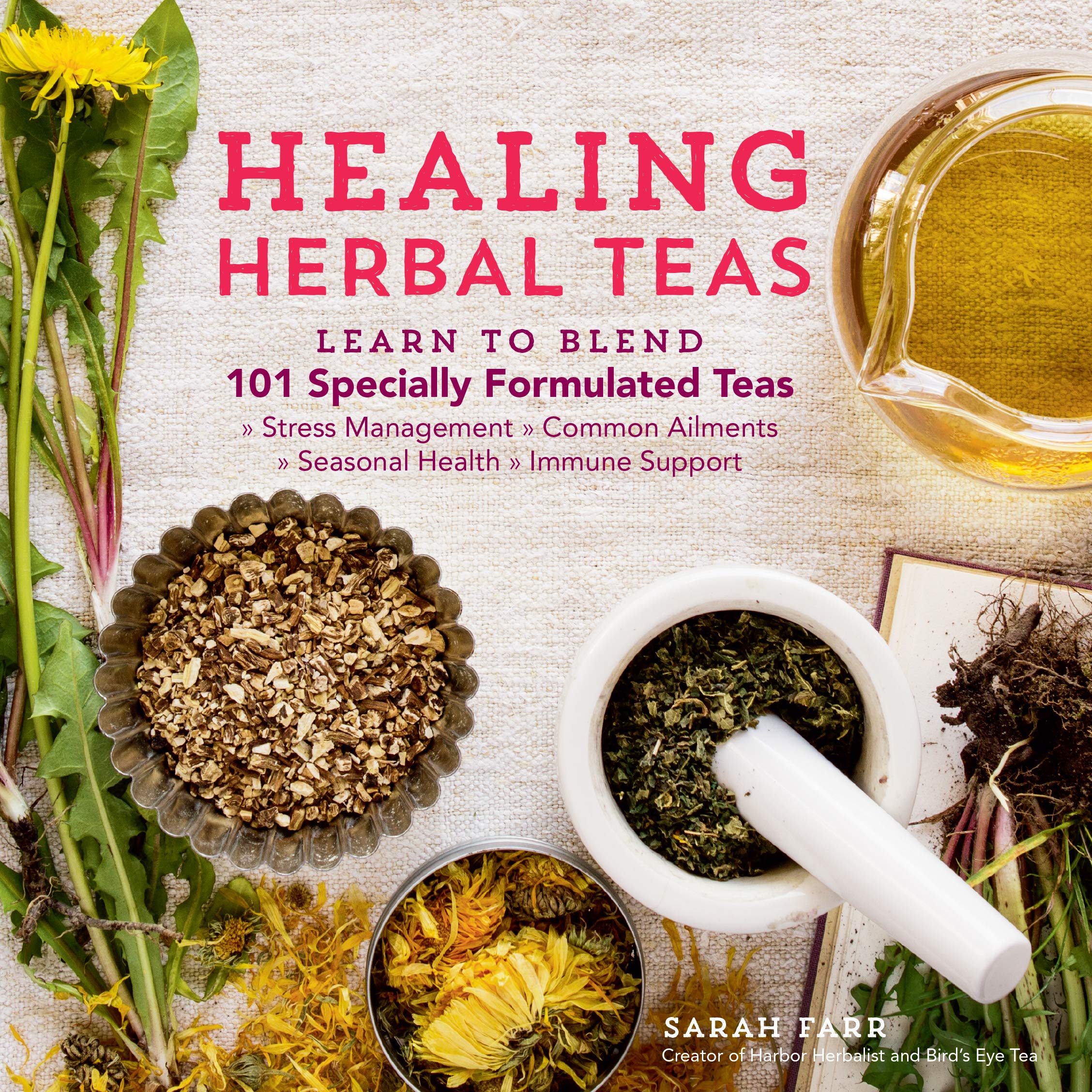 Algopix Similar Product 4 - Healing Herbal Teas Learn to Blend 101