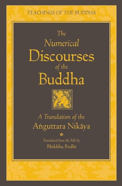 Algopix Similar Product 11 - The Numerical Discourses of the Buddha