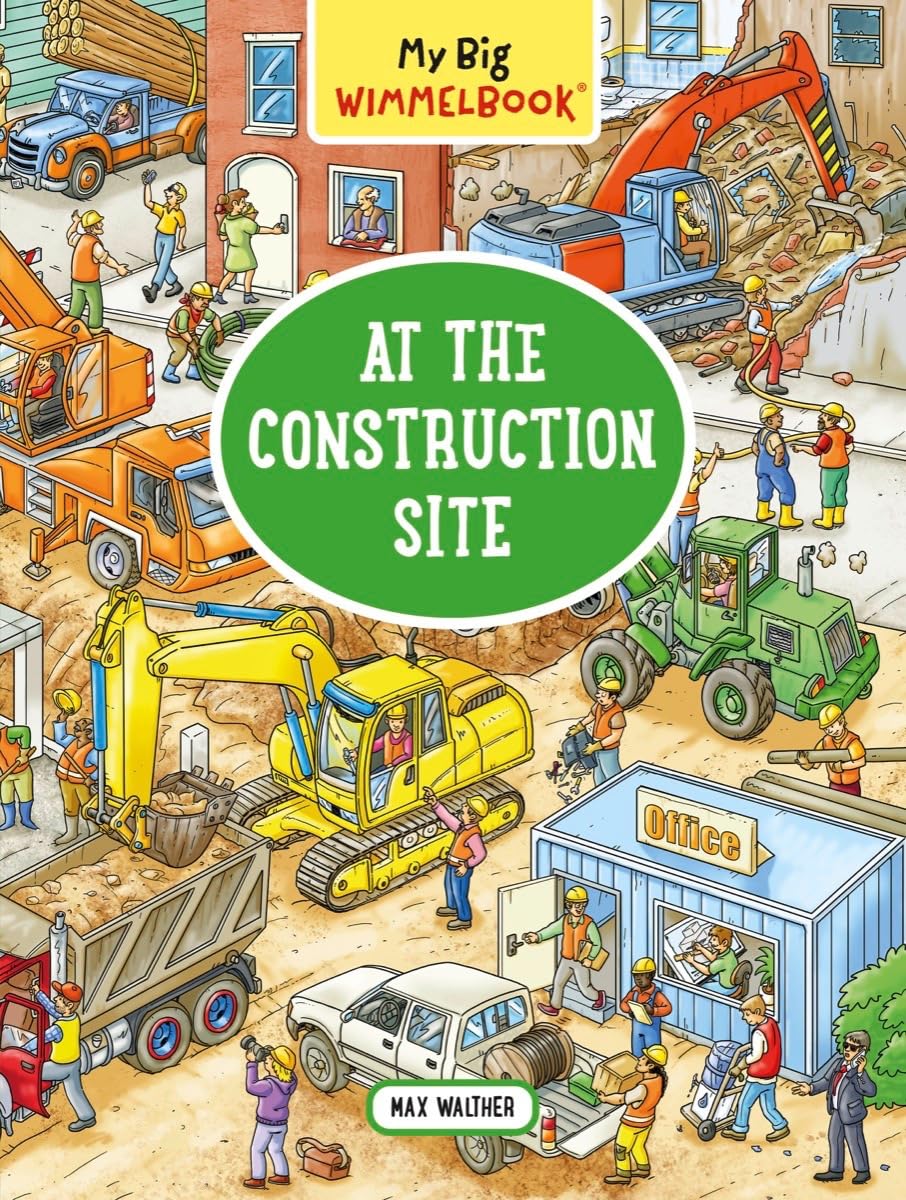 Algopix Similar Product 11 - My Big WimmelbookAt the Construction