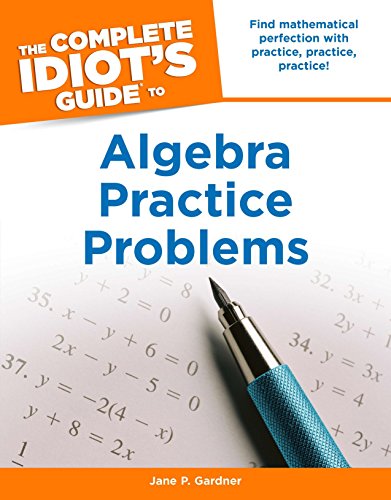 Algopix Similar Product 13 - The Complete Idiots Guide to Algebra