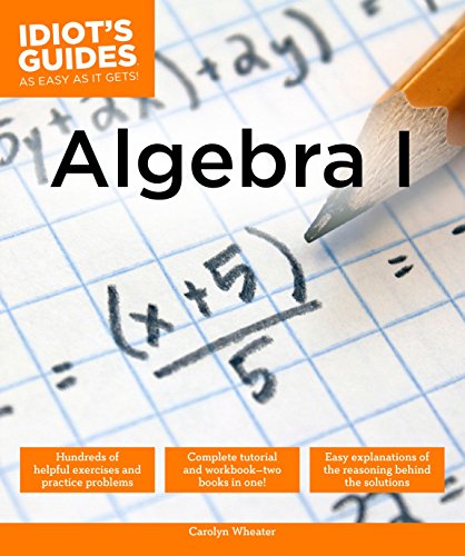 Algopix Similar Product 19 - Algebra I (Idiot's Guides)