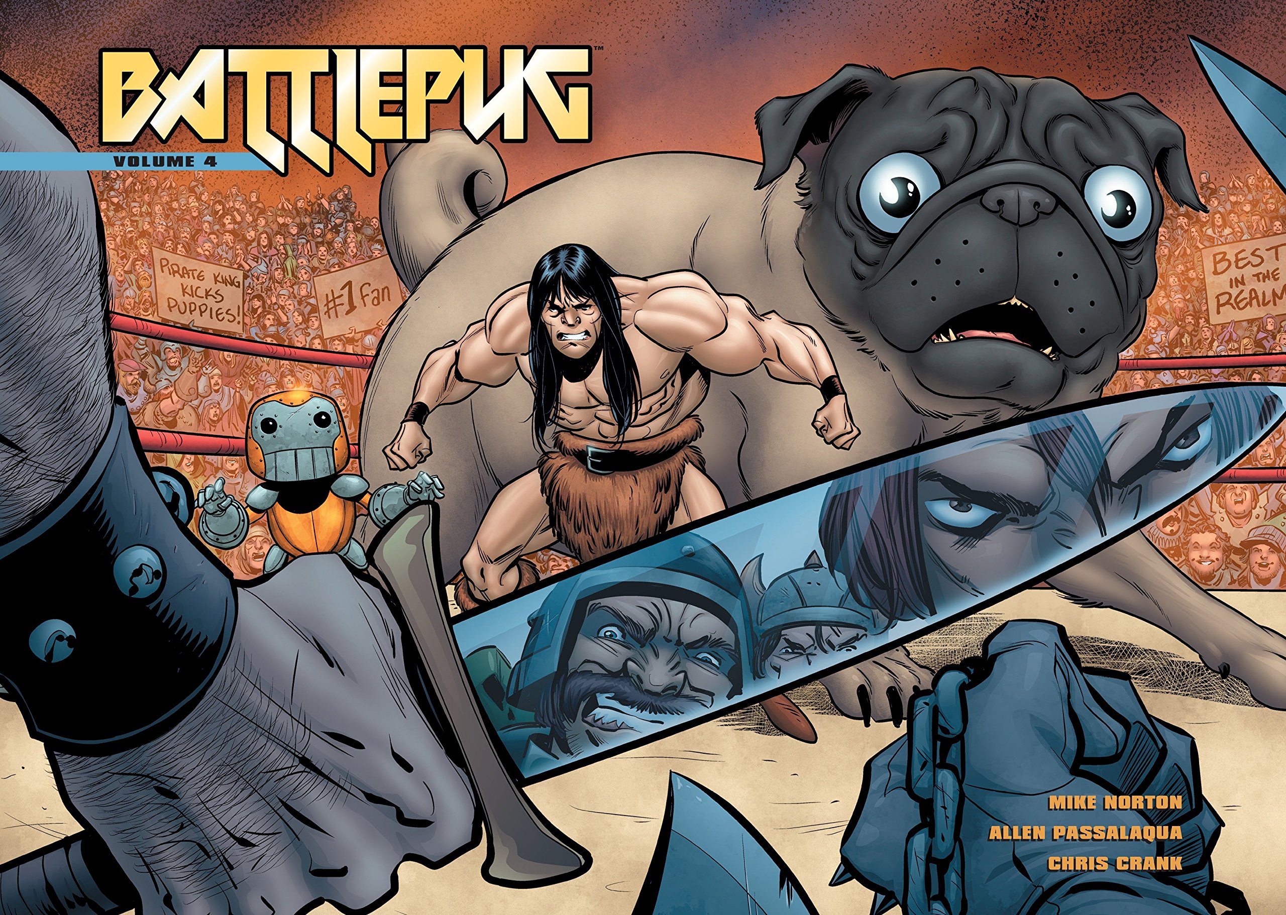 Algopix Similar Product 15 - Battlepug Volume 4: The Devil's Biscuit