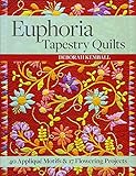 Algopix Similar Product 8 - Euphoria Tapestry Quilts 40 Appliqu