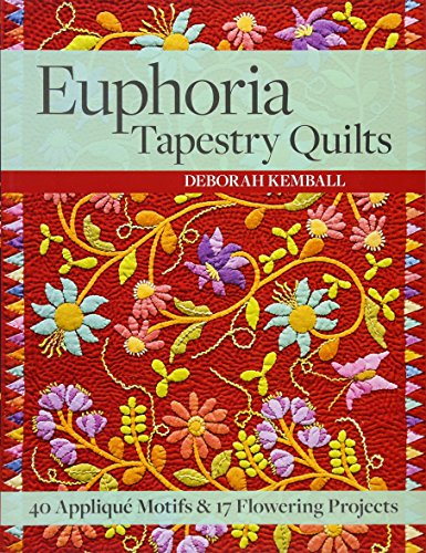 Algopix Similar Product 4 - Euphoria Tapestry Quilts 40 Appliqu
