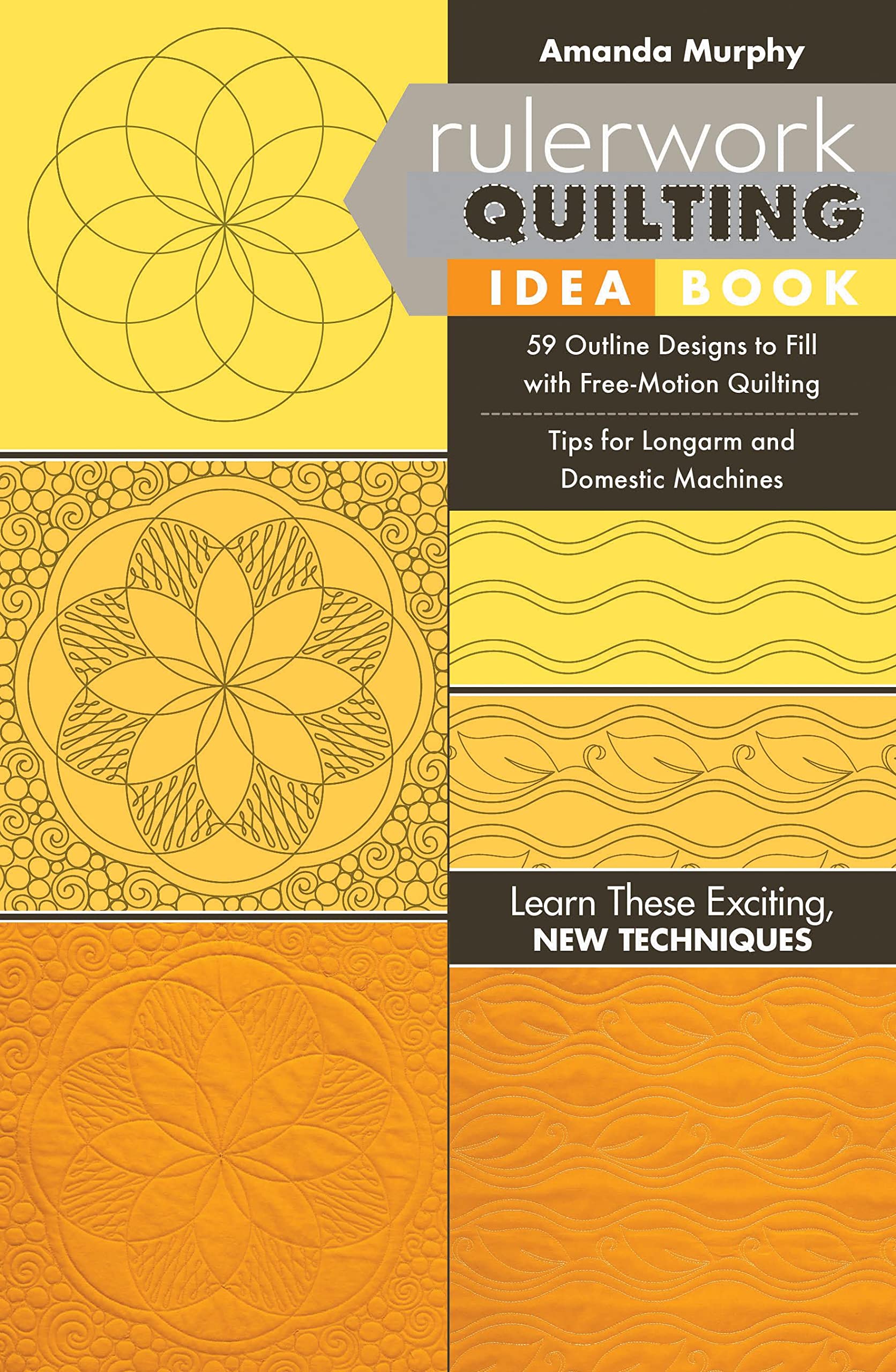 Algopix Similar Product 2 - Rulerwork Quilting Idea Book 59
