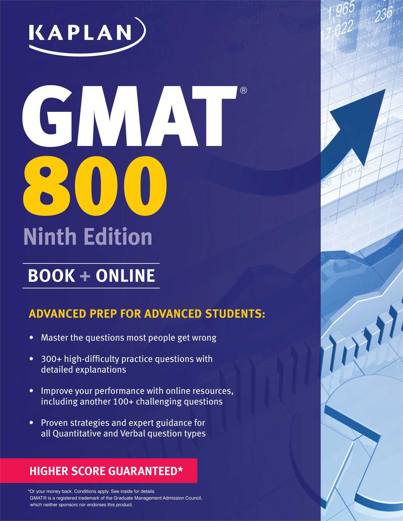 Algopix Similar Product 16 - Kaplan GMAT 800 Advanced Prep for