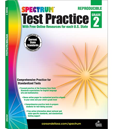 Algopix Similar Product 9 - Spectrum Test Prep Grade 2 Workbook
