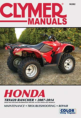 Algopix Similar Product 1 - Honda TRX420 Rancher ATV 20072014