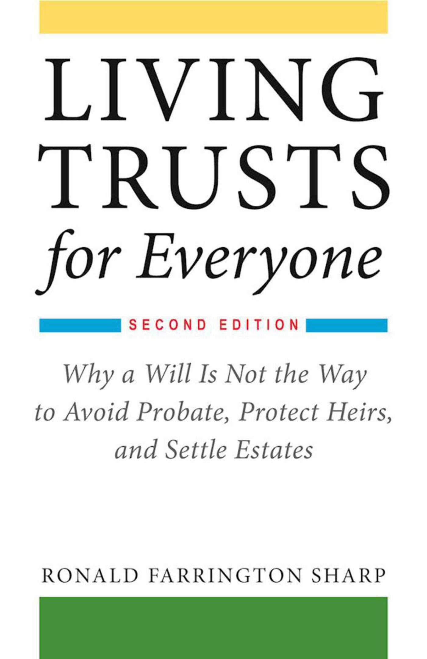 Algopix Similar Product 17 - Living Trusts for Everyone Why a Will