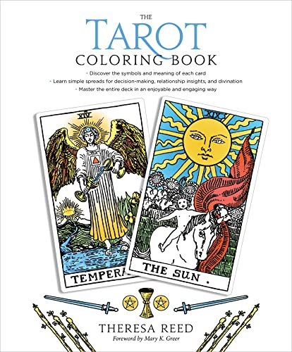 Algopix Similar Product 5 - The Tarot Coloring Book